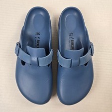 Birkenstock Boston Essentials EVA Clogs Elemental Blue 41 W10/M8 Slip On Sandals