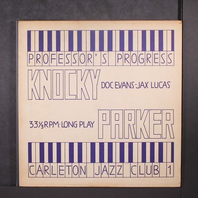 VARIOUS: professor's progress CARLETON JAZZ CLUB 10'' 2x LP 33 RPM
