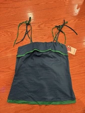 Thakoon for Target Colorblock Ruffle Tie-Strap Camisole – Women’s M – NWT