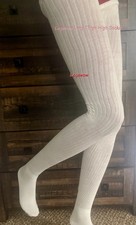 Long Japanese Slouch Cable Knit Knee High Socks Womens School Girl Boot Cosplay