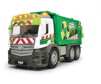Dickie Toys Action Truck MüLlauto Mit Sound & Licht MüLlwagen Inkl. Tonne GrüN
