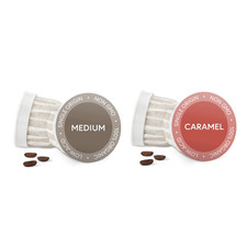 Medium Roast Caramel Coffee Pods Bundle - 48 Count for Keurig