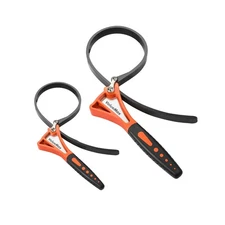 ValueMax 2-piece Strap Wrench Set, Adjustable Oil Filter Wrench with Max Diam...