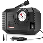Portable Mini Air Compressor Tire Inflator 20L/Min Pump Car Motorcycle Bicycle
