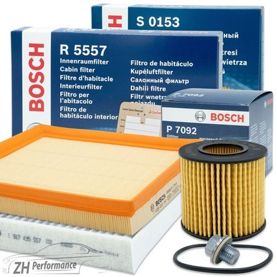 BOSCH INSPEKTIONSPAKET Filterset Satz Toyota Auris Kombi 1.8 Hybrid Prius Plus