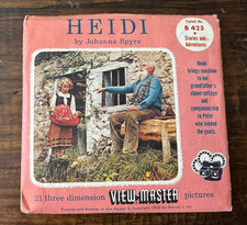 View-Master Heidi Johanna Spyre 3 reel packet vintage B425
