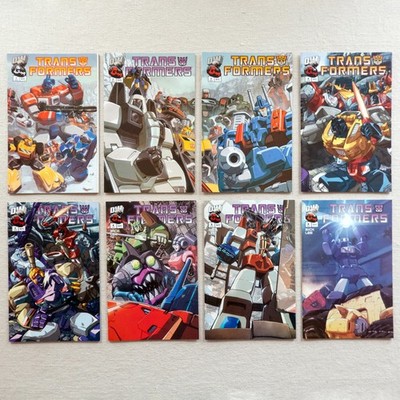 TRANSFORMERS Volume 2 Lot of 8 #1-6 w/2 Alt Covers 2003 DreamWave Comics