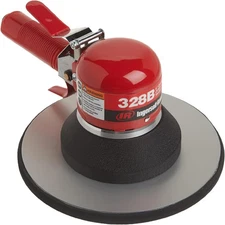 Ingersoll Rand 328B Dual Action Geared Orbital Air Sander,8" Adhesive Pad, 5/32"