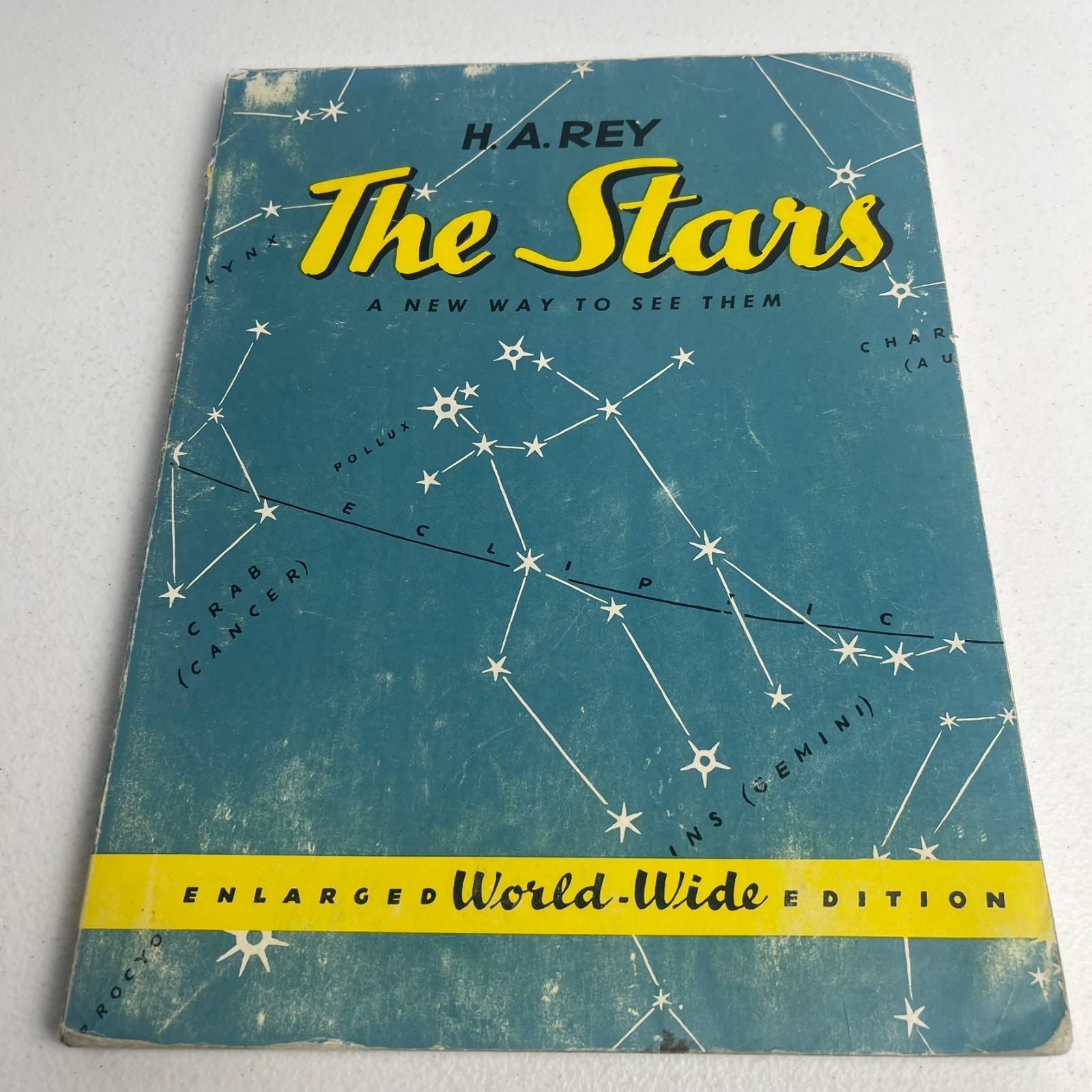H.A. Rey - The Stars - A new Way to see them - Enlarged Worldwide Edition VTG