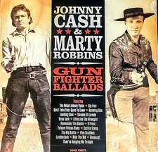 JOHNNY CASH & MARTY ROBBINS GUNFIGHTER BALLADS - 180-GRAM VINYL LP " NEW, SEALED