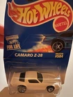 Hot Wheels 1996 Camaro Z-28 #504 With 3 Spoke Rims Variation Pearl White Vintage