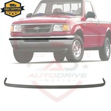 New For 1993-1997 Ford Ranger Front Bumper Trim Molding Textured Gray Plastic