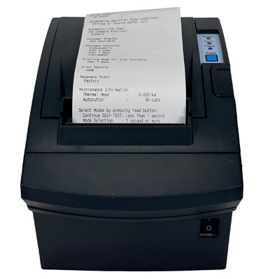 Ncr BIXOLON SRP-350PlusIII Thermal Quittung Pos Drucker USB Lan Serial Nicht