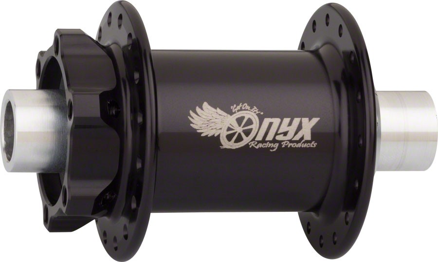 ONYX Racing Products MTB Front Hub QR 100 6-Bolt J-Bend Black 47890₽