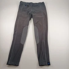 Irideon Cadence Stretch Riding Breech Pants Knee Patch Gray 