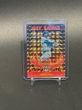 2022 Panini Mosaic #HS-1 Mookie Betts Hot Sauce Orange Reactive Prizm /99