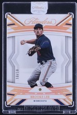 2023 Panini Flawless - Diamond Gems- Brooks Lee #10/10  Rookie Encased 