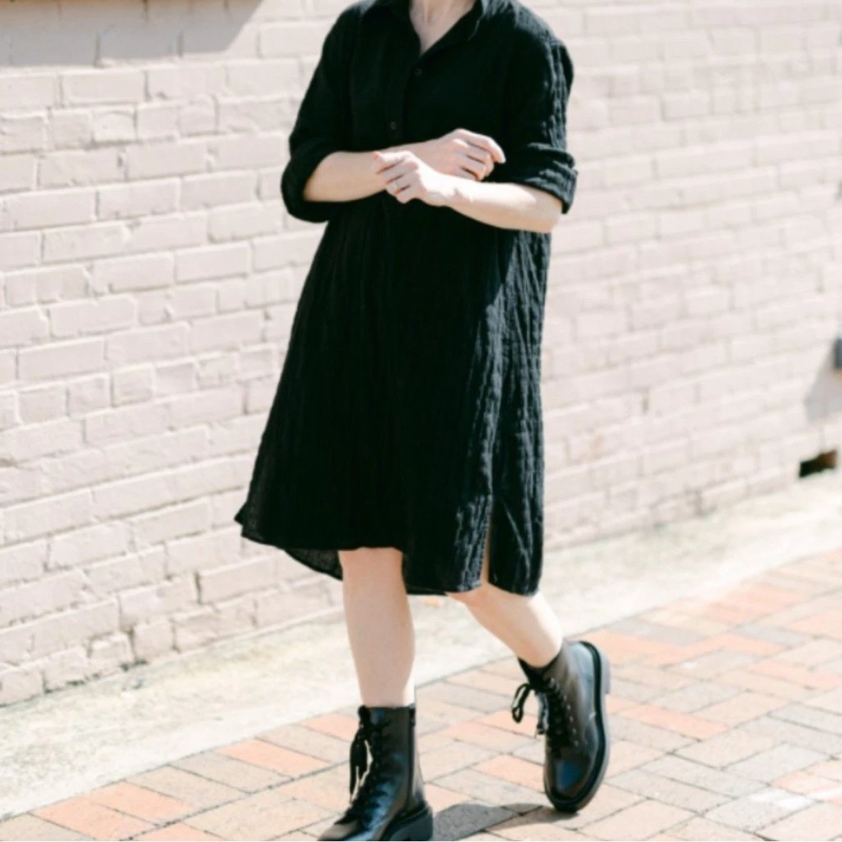 H&M Cotton Long Sleeve Dresses for Women for sale | eBay
