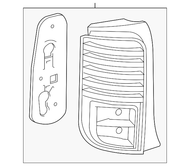 Lámpara trasera para Toyota xB 2011-2015 (N/P 81551-12B90)