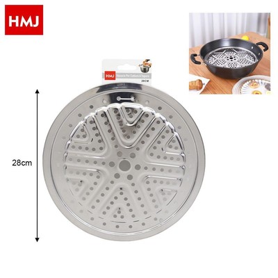x Korb Tablett zum Dampfgaren Durchmesser 28 cm hmj