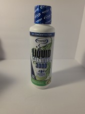 Liquid Carnitine 3000mg Energy Green Apple Flavor, 31 Servings