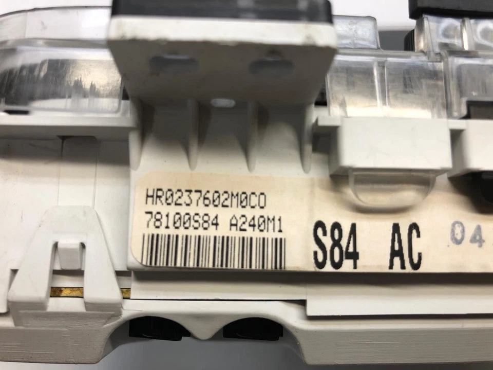 Velocímetro 1998-2002 Honda Accord 2.3 A/T painel de instrumentos 78100S84 212k - Imagem 4 de 4