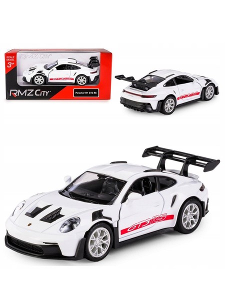 Porsche 911 GT3 Rs Rmz City MaßStab:1:32 Metall-Kunststoff Modellauto Weiß-image