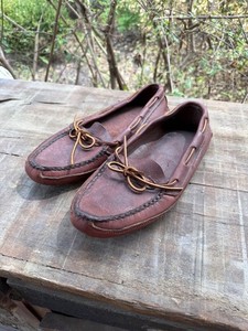 GOKEY ブラウン モカシン 7 1/2 GOKEYゴーキー モカシン レザーシューズ 茶 9.5E - Sixpacjoe Web Shop