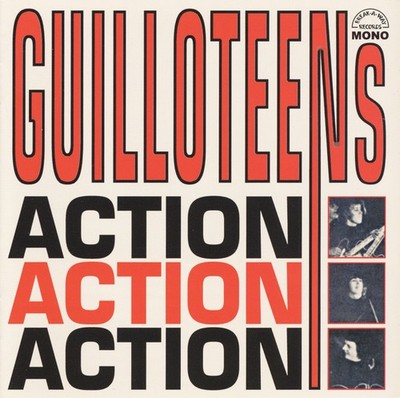 THE GUILLOTEENS Action! Action! Action! 2-CD garage punk folk rock mod beat