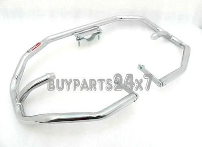 Chrom Beinschutz Sturzbügel Diamond Royal Enfield Uce C5 Bullet Classic 500 3...