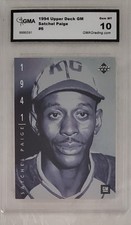 1994 Upper Deck GM Satchel Paige #6 GMA GRADED GEM MINT 10