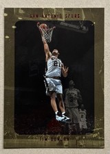 1997-98 SP Authentic Tim Duncan #128 HOF RC Rookie Card. rookie card picture