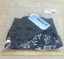 NWT SPORTI Men's Clubswim Essential Swimming Training Brief Size 36 Black 