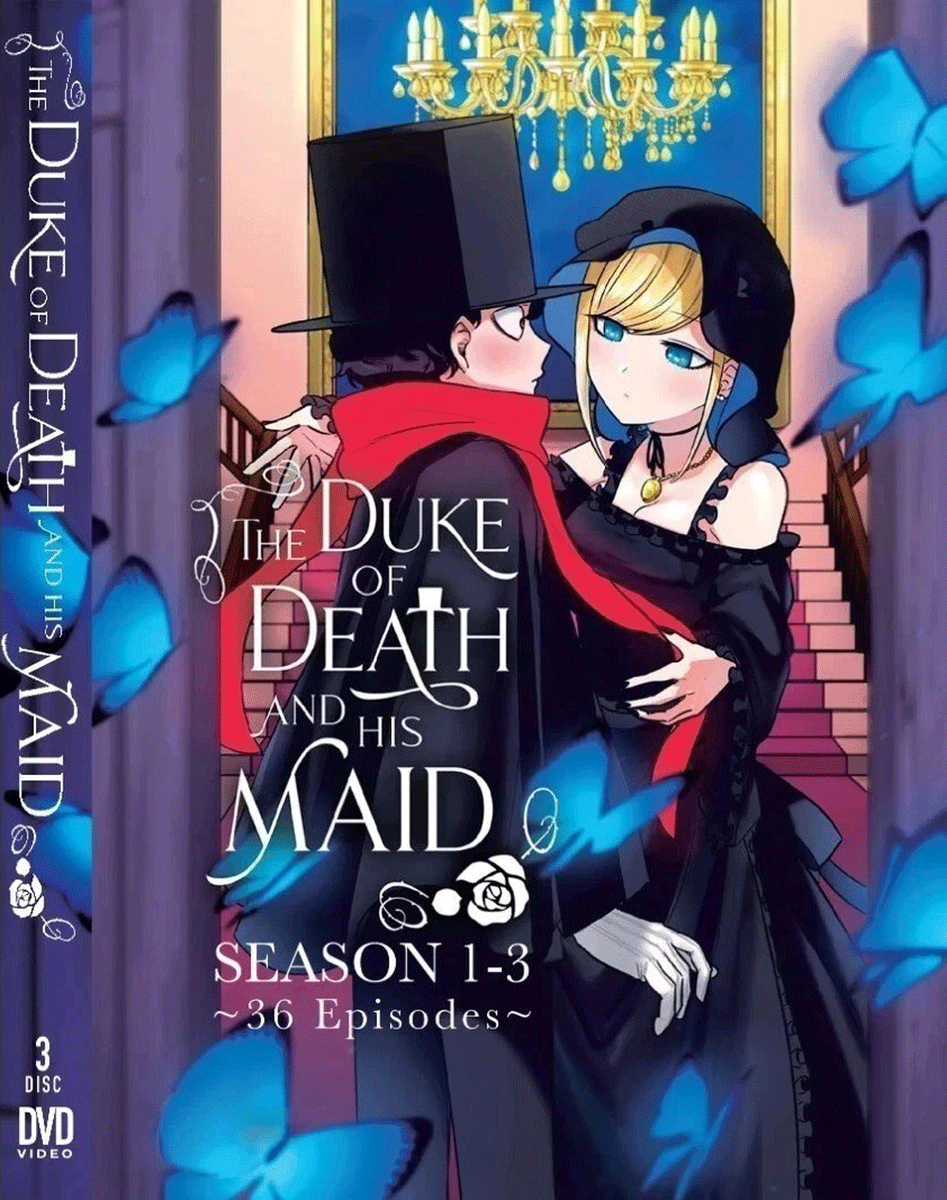 ANIME~DVD THE DUKE OF DEATH AND HIS MAID SEA 1-3 VOL.1-36 END