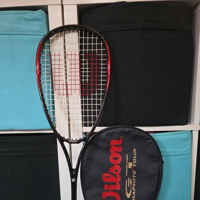 Wilson Squashschläger Graphite Tour Oversized Frame Geometry 