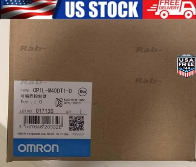 1PCS Brand NEW IN BOX OMRON PLC CP1L-M40DT1-D Fast Ship