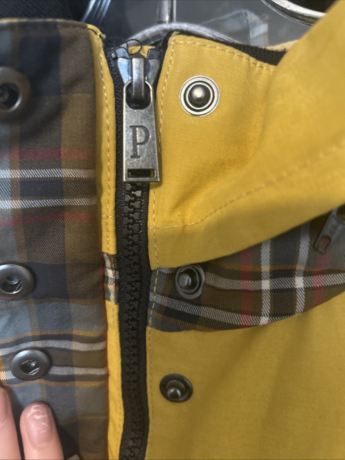 NWT women’s pendleton Mustard yellow rain jacket … - image 6