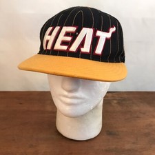Vintage Miami Heat NBA Adidas Wool Snapback Cap Hat CH39