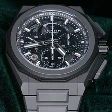 Zenith Defy Extreme Chronograph Skeleton Gray Titanium MINT SET 97.9100.9004 11
