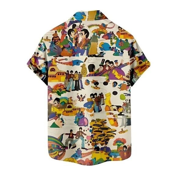 The Beatles Hawaiian Shirt