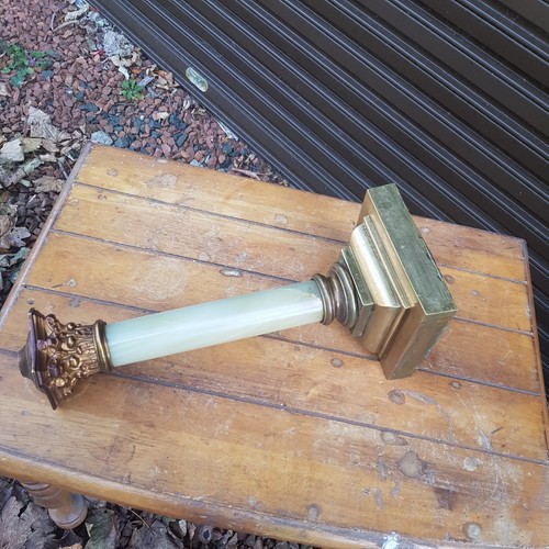 victorian onix oil lamp base - 第 6/24 張圖片