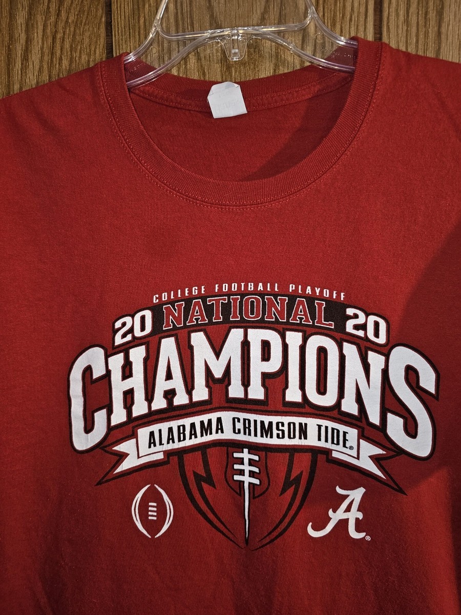 College Football Alabama Championship Tee Shirts 2020 National