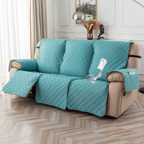 Waterproof non-slip sofa cover recliner 3 seats, furniture protection decoration - Picture 6 of 94