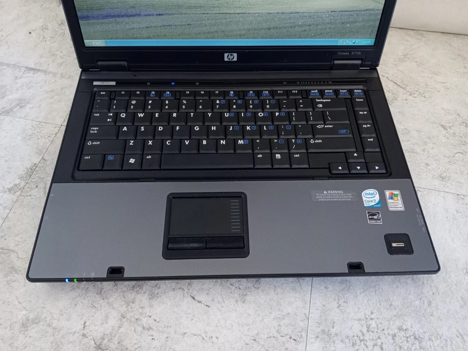 HP Compaq 6710b 15.4" Laptop Intel Core 2 Duo 2GB RAM 320GB HDD Windows XP -RR - Image 2 of 4