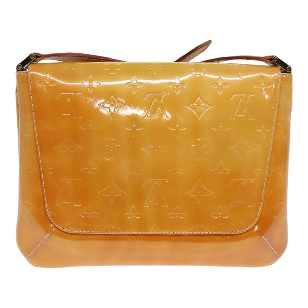 LOUIS VUITTON Monogram Vernis Thompson Street Bag Beige LOUIS VUITTON Monogram Vernis Thompson Street Bag Beige