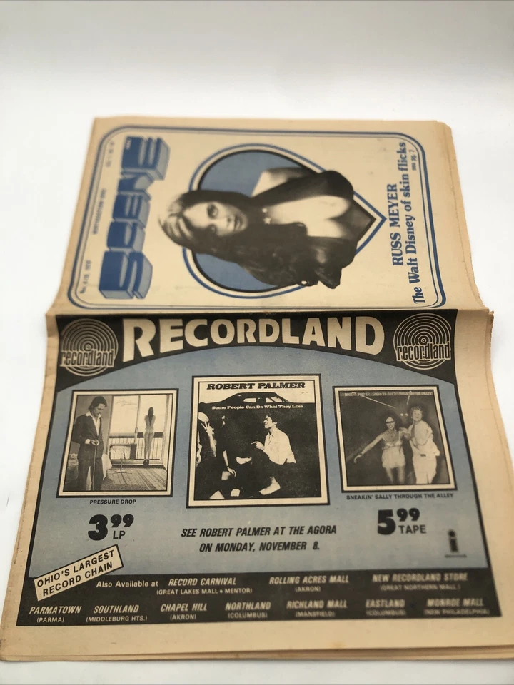 Cleveland Scene Magazine November 4-10, 1976 Vol.7, No.44 RUSS MEYER INTERVIEW - Image 3 of 4