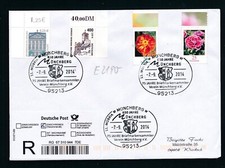 E2190) Reco-Brf mit R-Label + SST M&uuml;nchberg 75 Jahre BSV... 2014
