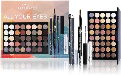 Make-up Set Geschenk Überraschung komplettes Make-up Set für Frauen Mehrzweck Lidschatten