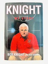 Bob Bobby Knight in-person To Jeremy signed book KNIGHT MY STORY 2002