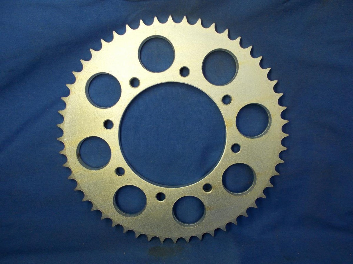 Steel Rear Sprocket. 52t x 428. Fits Suzuki o.e.64511-20420. RM80
